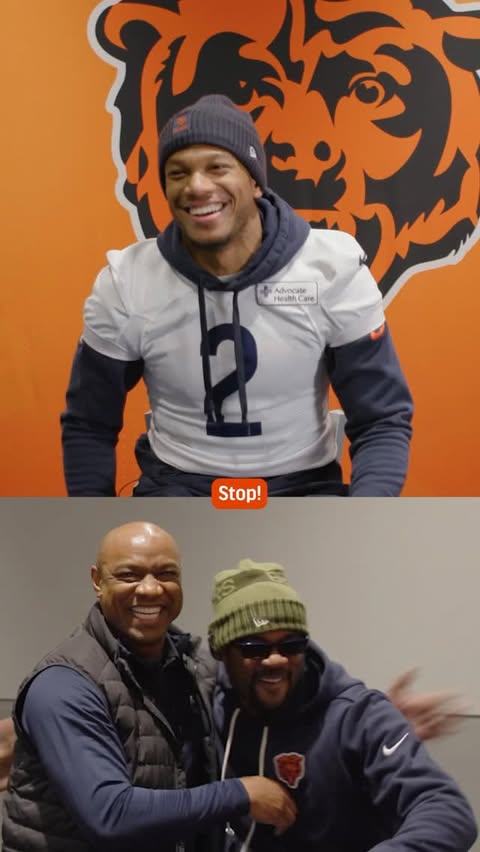 Instagram post by @idjmoore for Nationwide. Caption reads: Your Bears family is proud of you, @idjmoore 🫶.