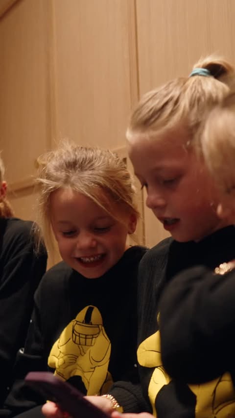 Instagram post by @kbstafford89 for Volvo Cars. Caption reads: #ad Gamedays are hectic. I have four little heads....