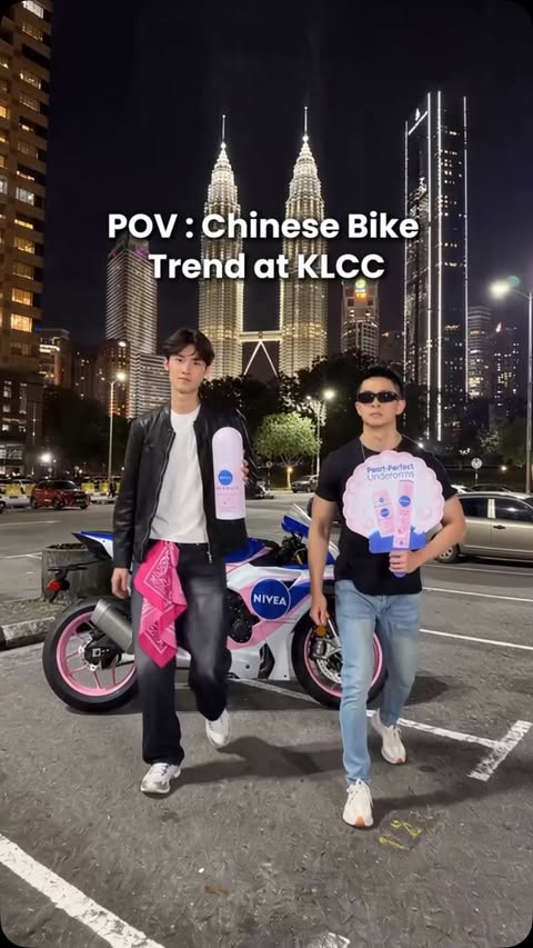 Instagram post by @whoisxuen for NIVEA. Caption reads: [...] trip to Chongqing? 👀🇨🇳 Purchase any....