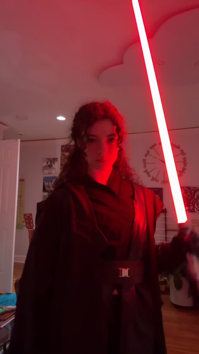 Instagram post by @the_phantom_meme_ace for ArtSabers. Caption reads: 😈

lightsaber from @artsabers! use code PHANTOM5....