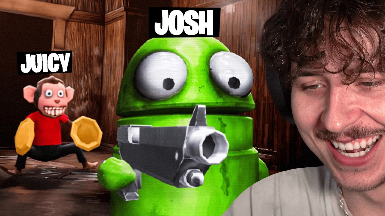 YouTube post by @yeptheboysgaming for Revolut. Caption reads: WE MODDED PROP HUNT IN REPO.