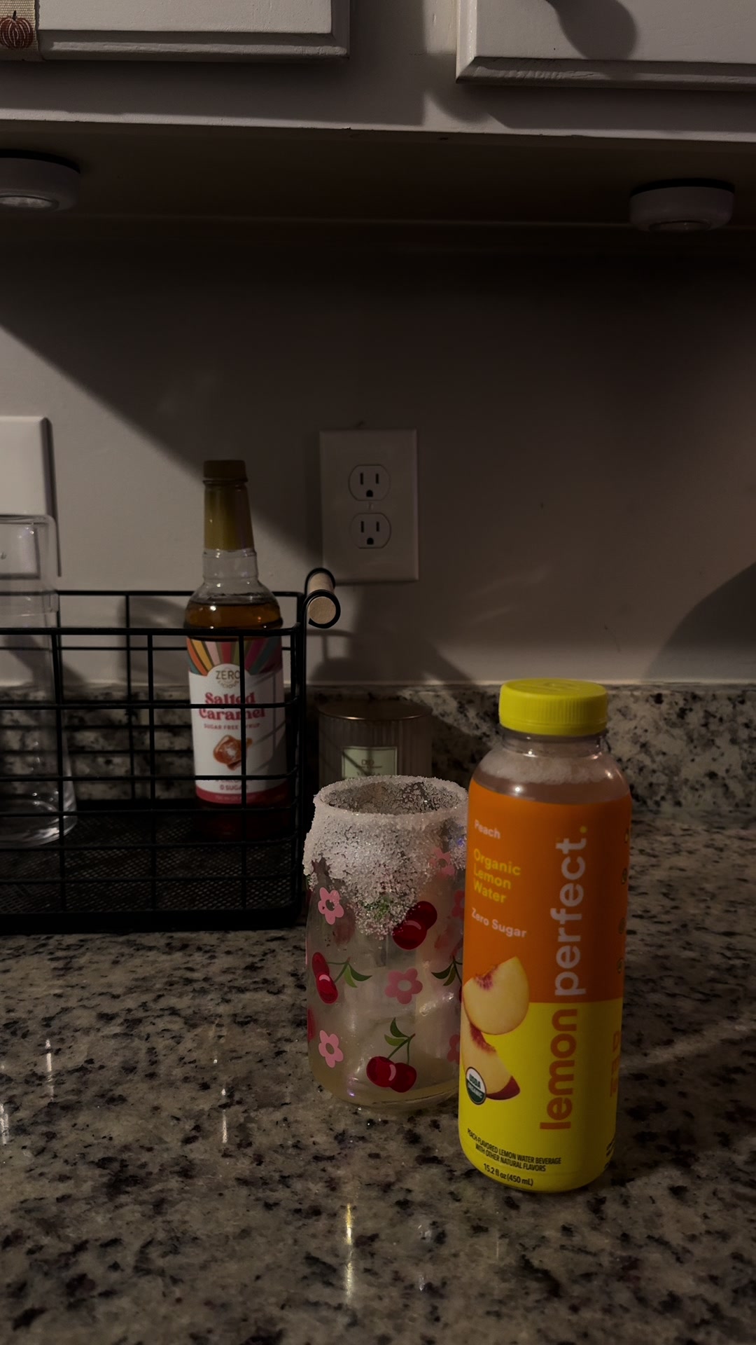 TikTok post by @kenkreww for Lemon Perfect. Caption reads: About last nights @Lemon Perfect mocktail I'm....