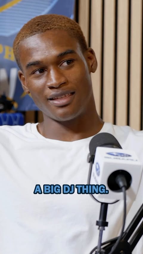 Instagram post by @sagehurley for Subaru of America. Caption reads: What would be a good DJ name for @neilpierre_2? ⤵️....
