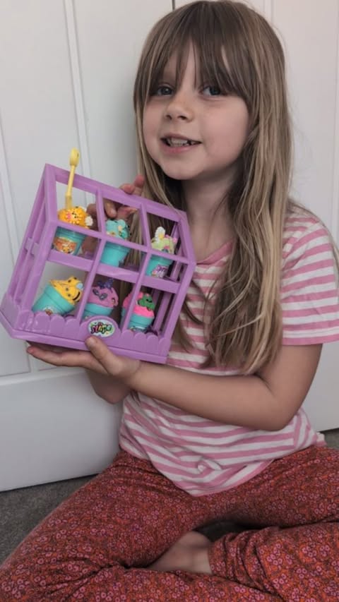 Instagram post by @nicolalemmon for Canal Toys. Caption reads: Ad so slime mini garden from @canaltoysglobal Is....