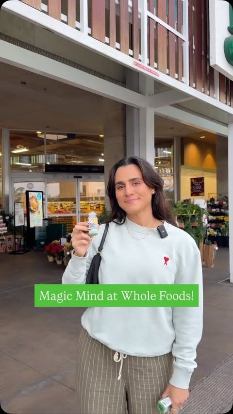 Instagram post by @sofiagshah for Magic Mind. Caption reads: [...] This video was sponsored by Magic Mind, only....