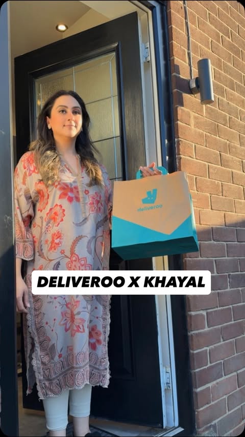 Instagram post by @sam_eatsout for Deliveroo. Caption reads: 📍KHAYAL - PRESTON AD @deliveroo x @khayalpreston....