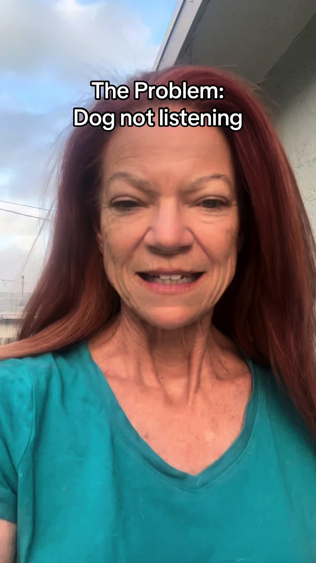 TikTok post by @mosesandtwolegger for Jugbow. Caption reads: [...] be happier. And the dog is happy too! ....