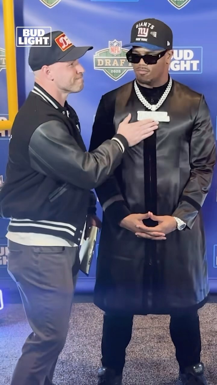 Instagram post by @_willcompton for Bud Light. Caption reads: [...] in the 2025 NFL Draft

Presented by....