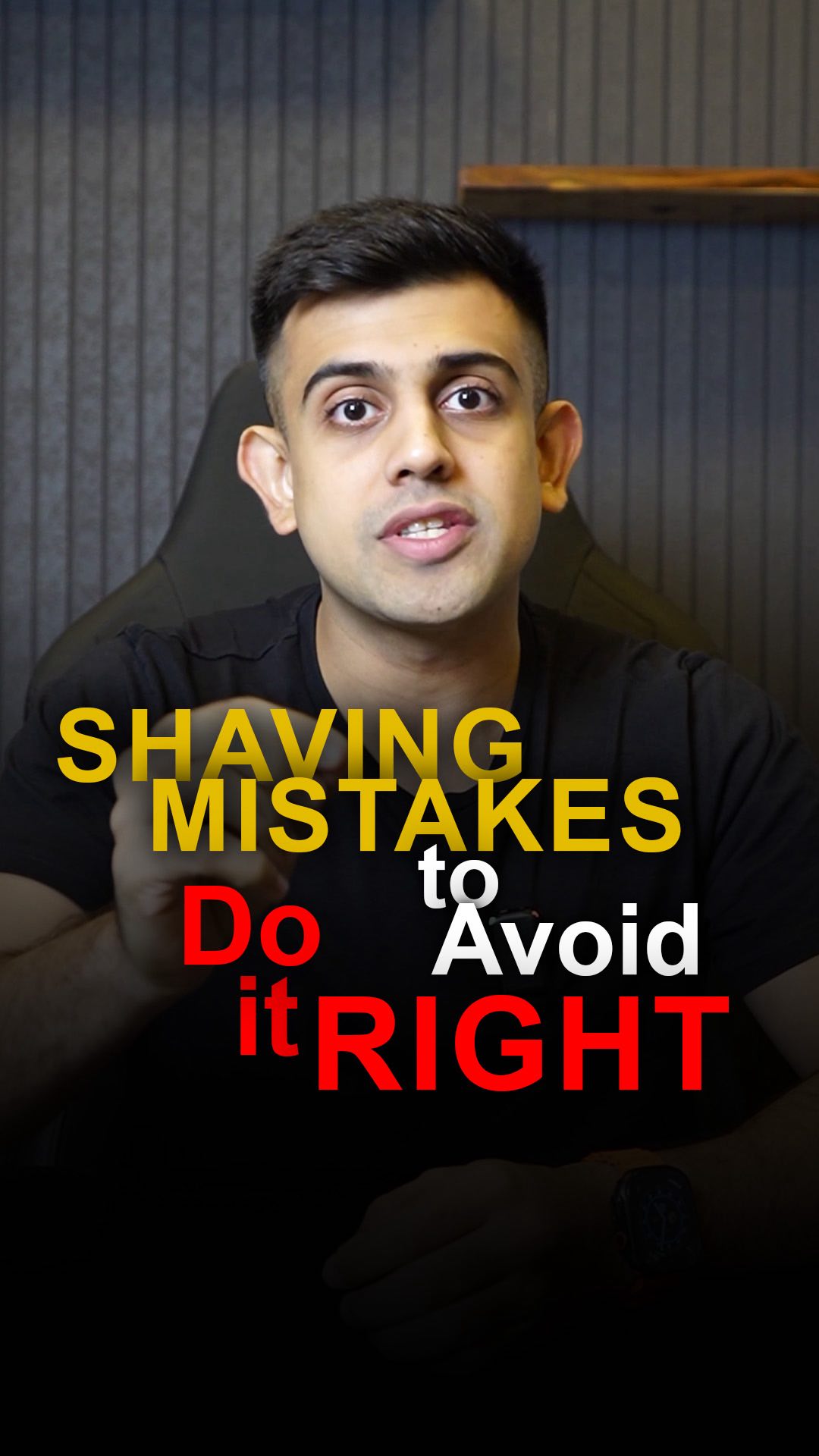 Instagram post by @dr.mananvora for Gillette. Caption reads: Great skin starts with the right shave.

Gillette....