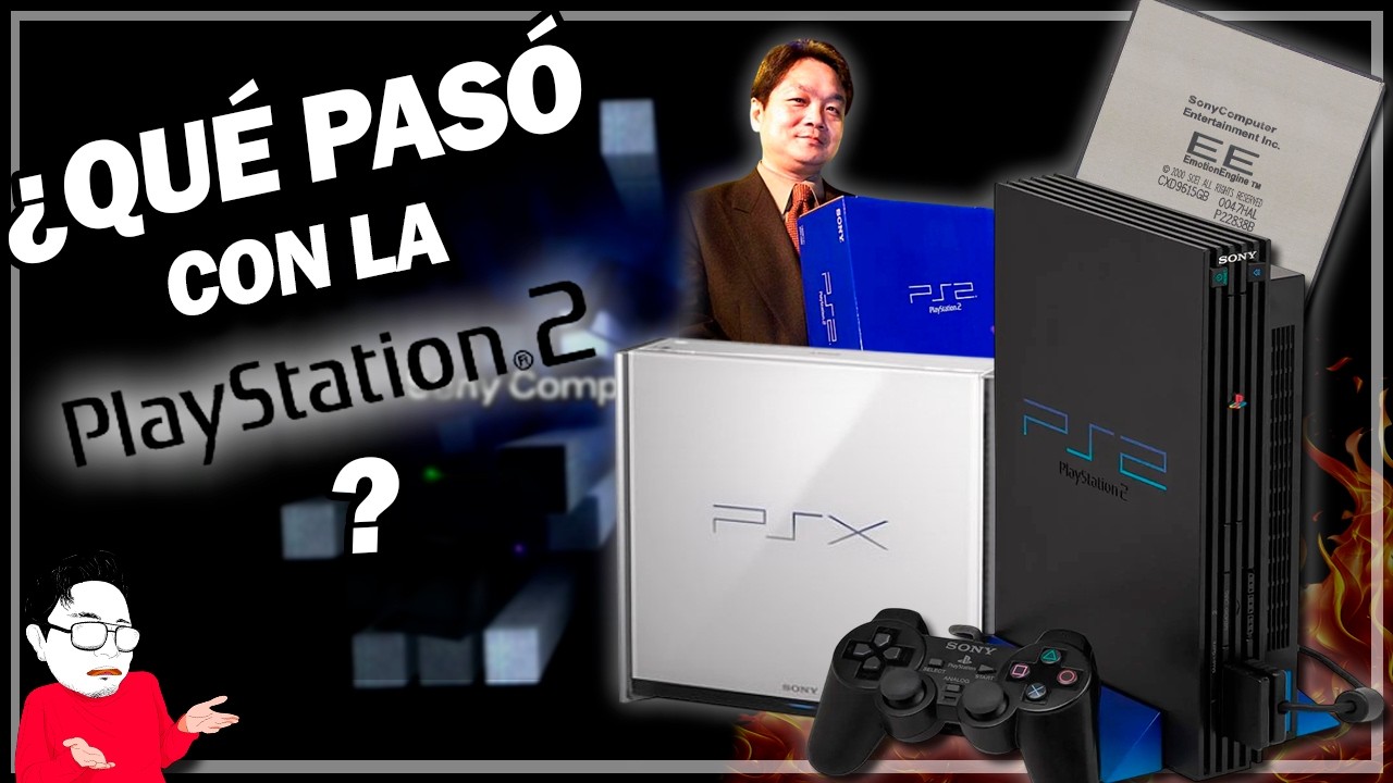 YouTube post by @ElGamerDesempleado for KeysFan. Caption reads: The Story Behind the PlayStation 2: Technical....