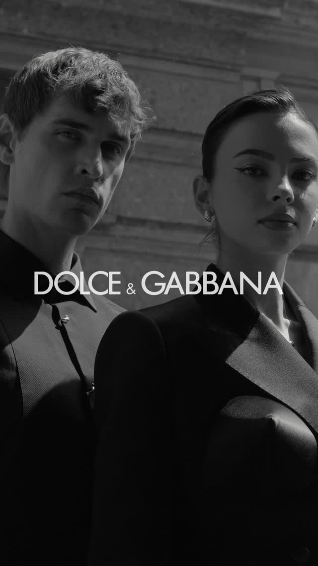Instagram post by @sebastianchlodnicki for Dolce&Gabbana. Caption reads: on the way to the @dolcegabbana SS26 Men’s Fashion....