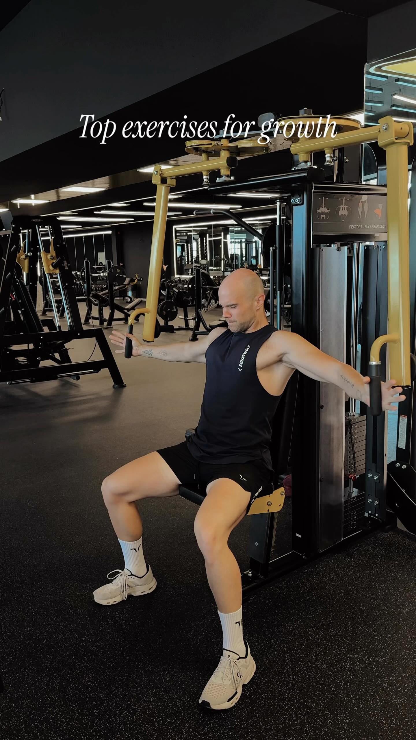 Instagram post by @mark.tuka for SQUATWOLF. Caption reads: [...] and @b3yond.oman 
powered by @squatwolf....