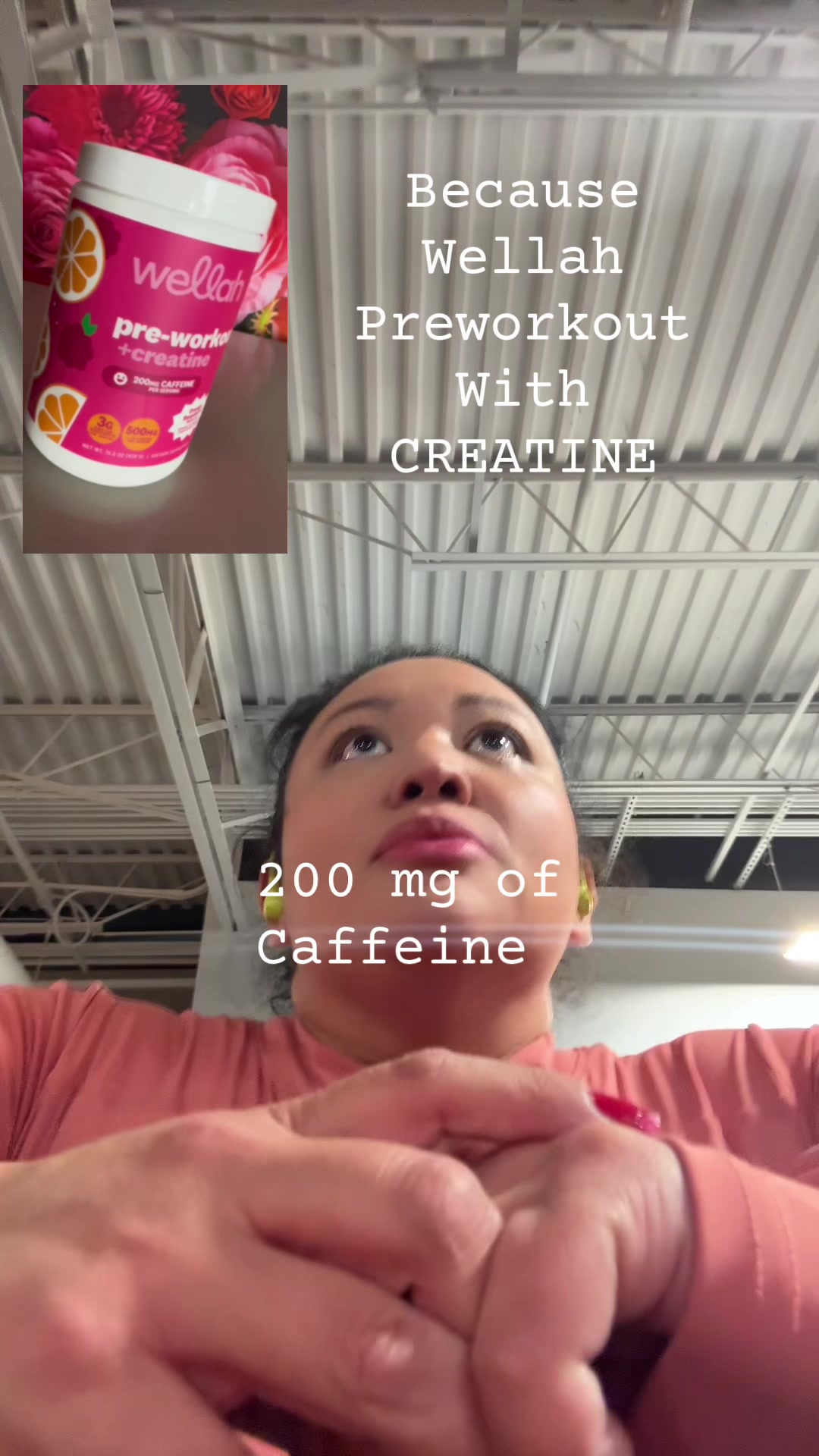 TikTok post by @ms.moreno512 for Wellah Nutrition. Caption reads: [...] #showupshowoff #wellah @Wellah Nutrition....