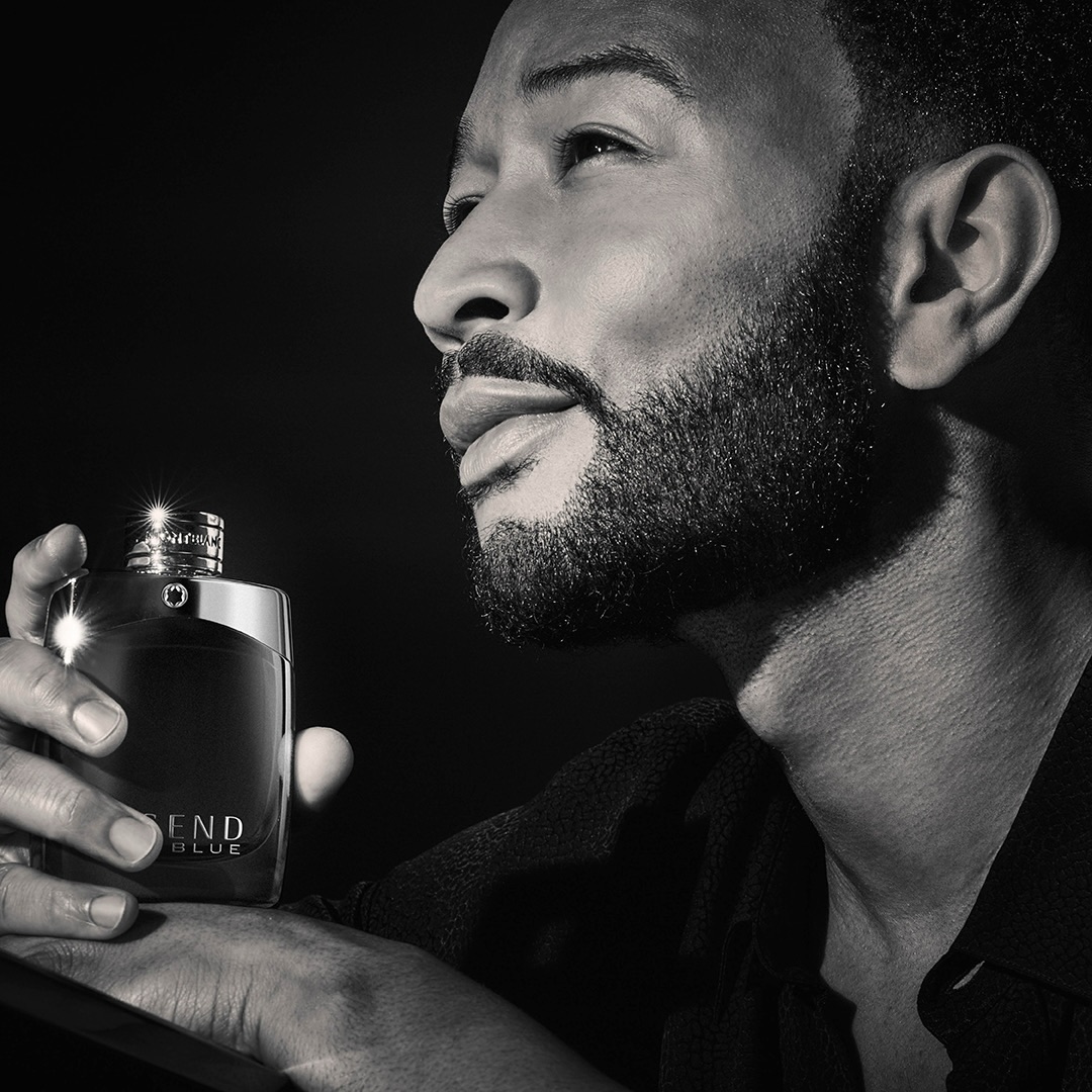 Instagram post by @johnlegend for Montblanc. Caption reads: [...] are timeless. This one starts with....
