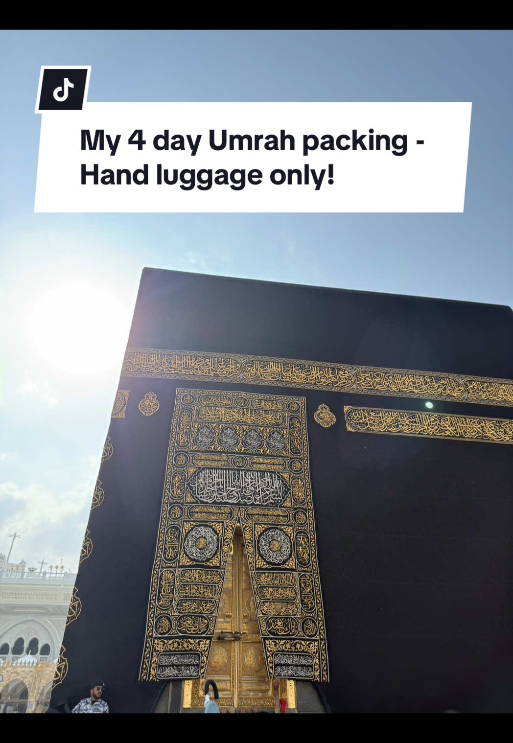 TikTok post by @misc.selina for Zooki. Caption reads: Sharing everything I packed for my 4 day solo....