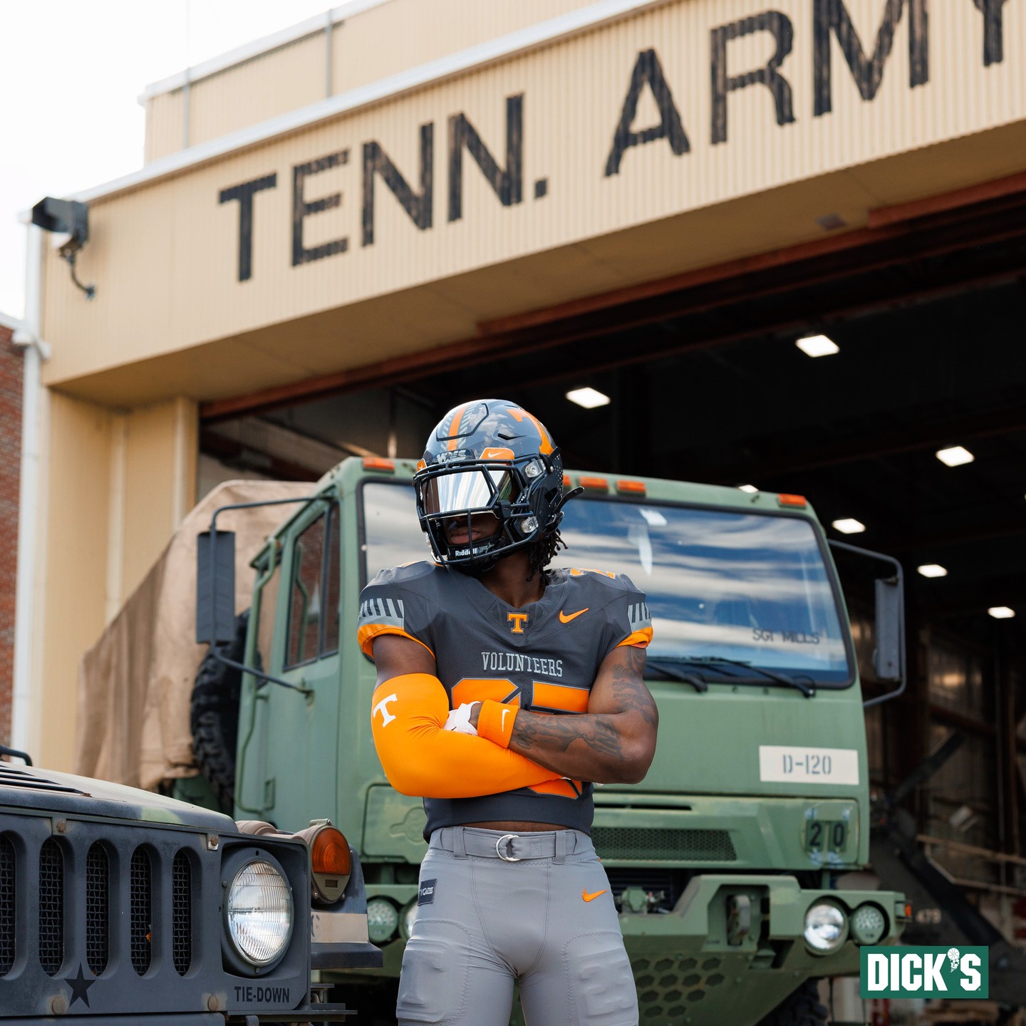 Instagram post by @vol_sports for DICK'S Sporting Goods. Caption reads: Leading the way..