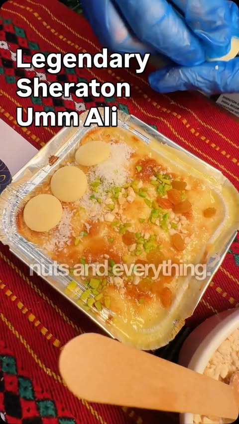 Instagram post by @wayward_gourmet for Visit Qatar. Caption reads: [...] to go for @qiff.qa @sheratongranddoha....