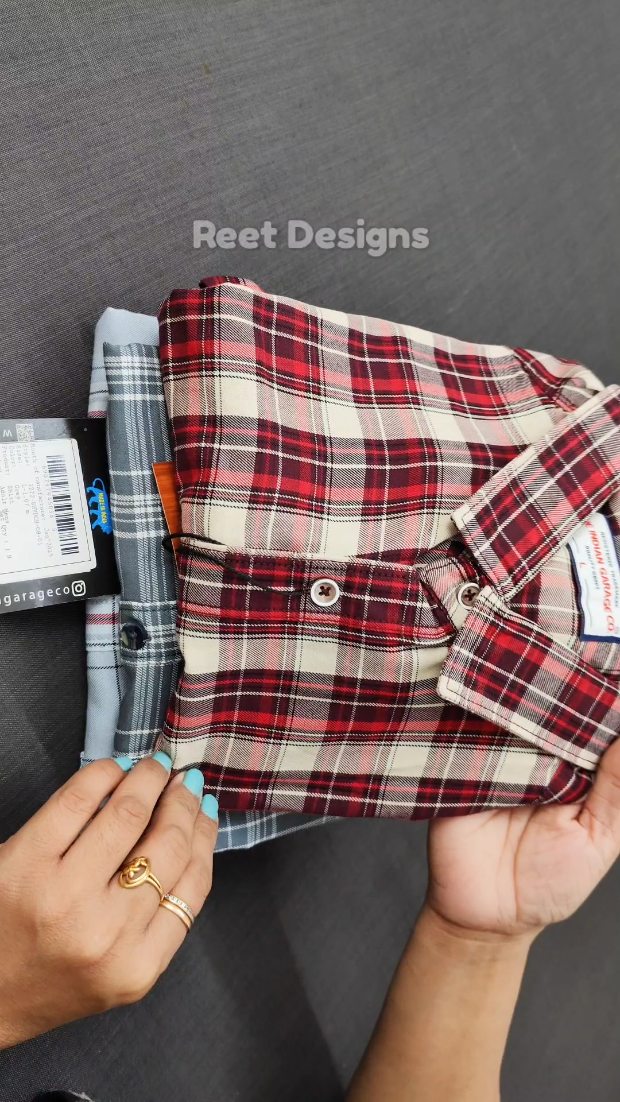 Instagram post by @reetdesignsofficial for AJIO. Caption reads: Comment for Link✨🌟
Affordable and Beautiful....