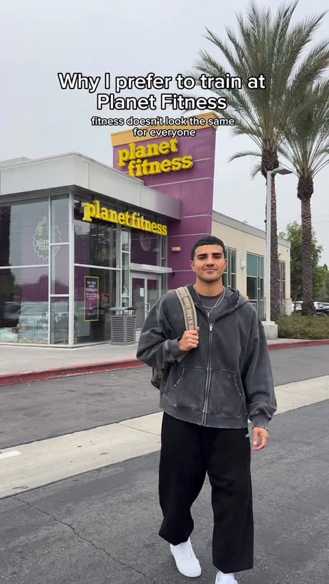 Instagram post by @krispyjjay for Planet Fitness. Caption reads: [...] Yours can start today at your local....