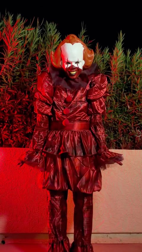 Instagram post by @gio.contreras for Party City. Caption reads: Time to Float this Spooky Season with @partycity....
