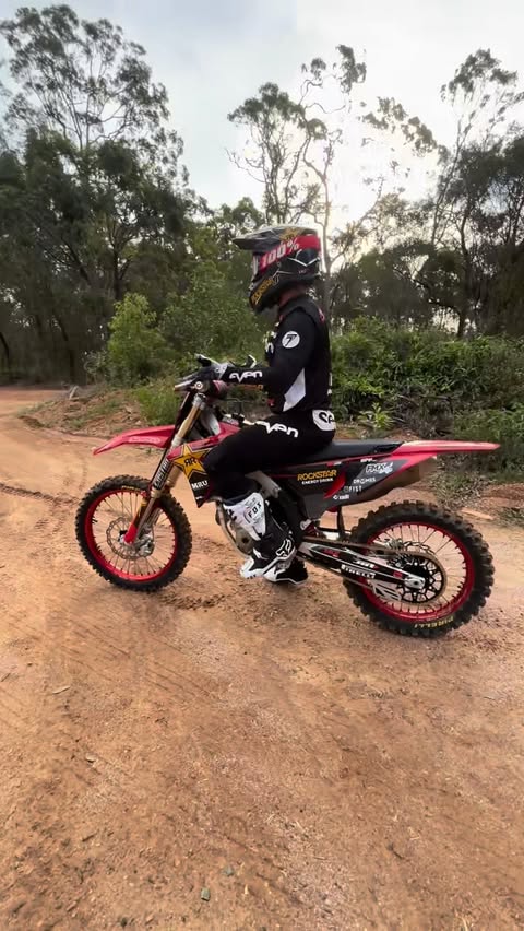Instagram post by @creedcorey for Ducati. Caption reads: [...] #actionsports @rockstarenergy @ducatiausnz....