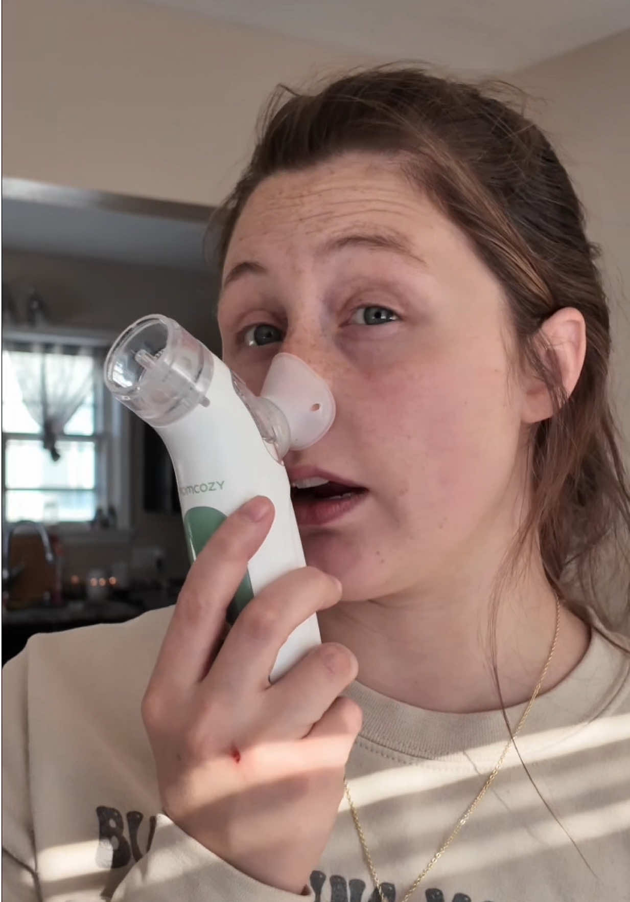 TikTok post by @paigef18 for Momcozy. Caption reads: If you know a mom or are a mom this is a must....