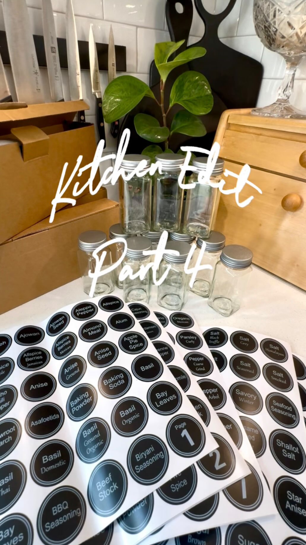 Instagram post by @thatgirl.nataliabae for SpaceAid. Caption reads: ✨ My old spice “system” = chaos 😅 Only the....