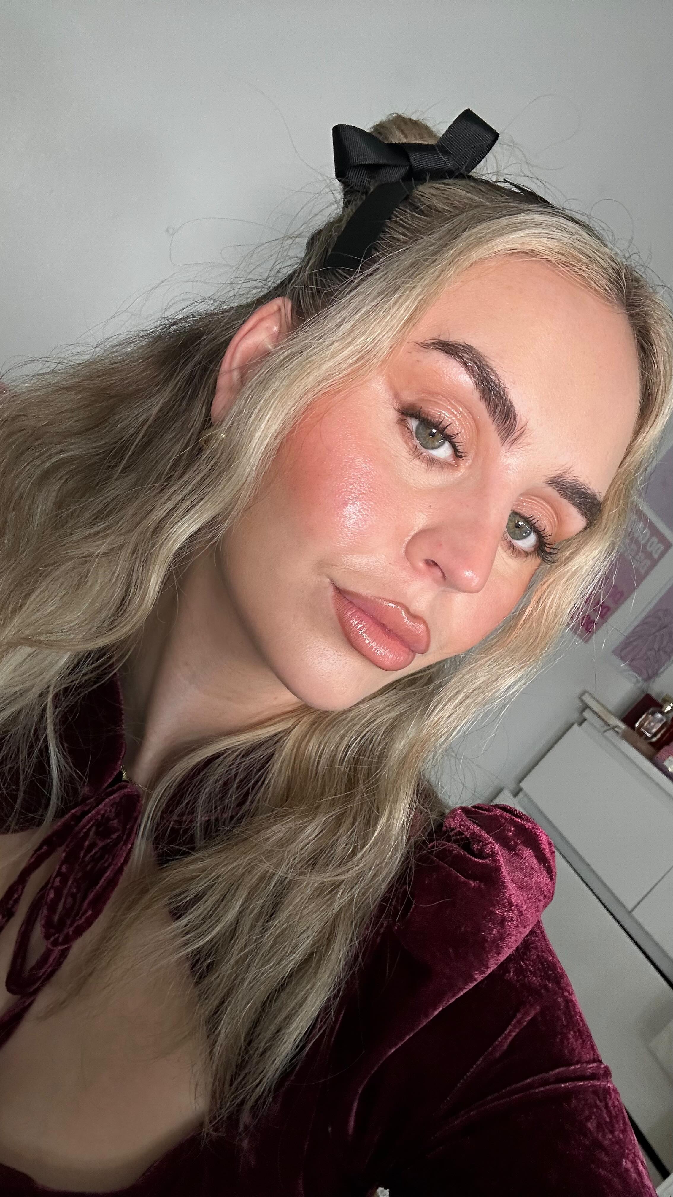 Instagram post by @kateeoneill for Dunnes Stores. Caption reads: [...] Christmas gift sets in @dunnesstores and....