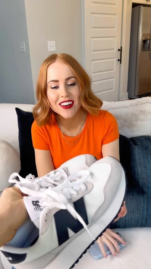 Instagram post by @taylorred for Rack Room Shoes. Caption reads: Which was your fav? ❤️👟 @myrackroomshoes....