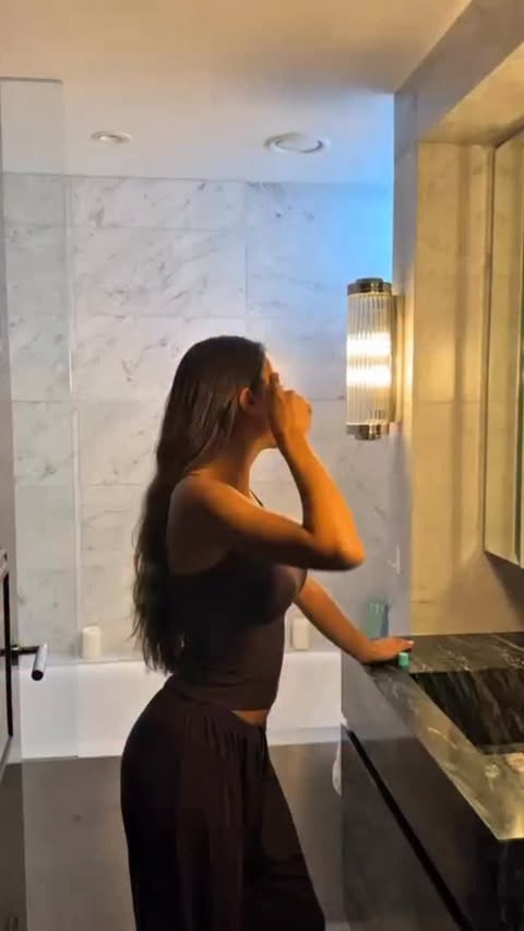 Instagram post by @rubyadler for Dermatica. Caption reads: Ive been loving my @dermatica.skin products my....