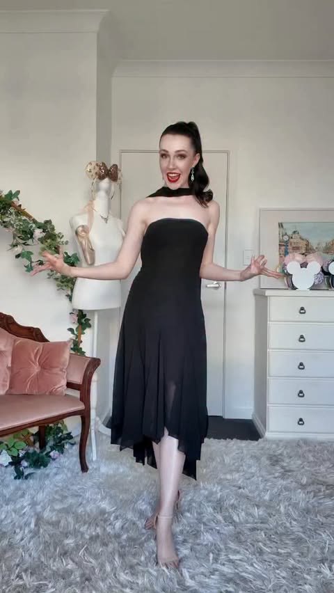 Instagram post by @_delaniejayne_ for Cider. Caption reads: Maleficent Disneybound 💚 Dress: @shopcider Use my....