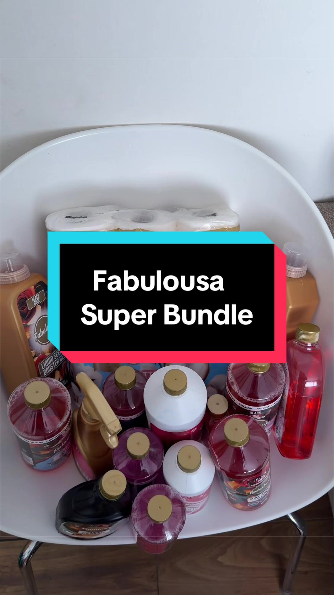 TikTok post by @a.cee.a for Fabulosa. Caption reads: [...] you need in one order from @My Fabulosa 😍....