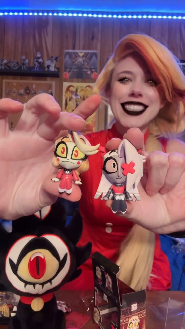 Instagram post by @whisperscosplay for Youtooz. Caption reads: A little something from @youtooz collection that....