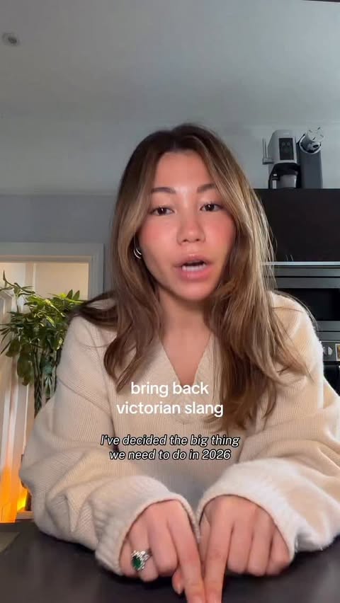 Instagram post by @tamsinamy for Disney plus. Caption reads: [...] slang they use in the show 🤝🏻....