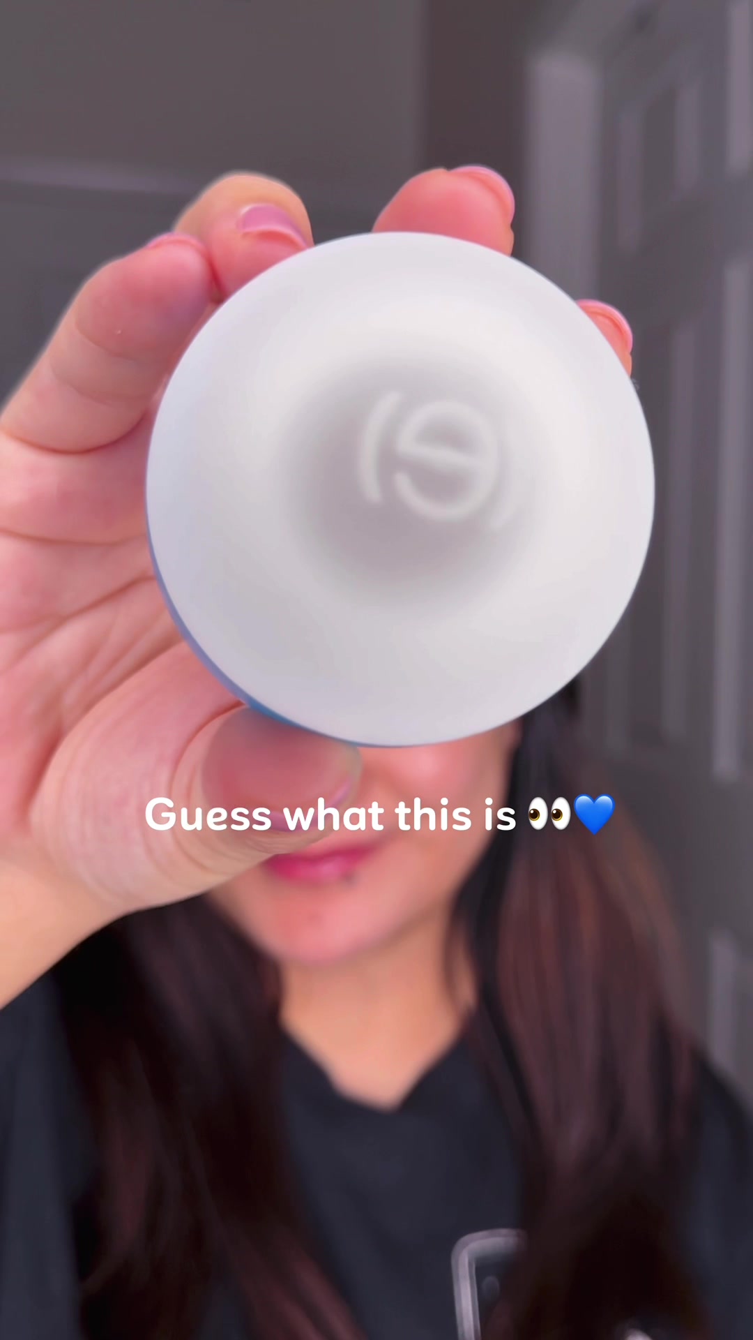 TikTok post by @visualsbyaverie for In My Eyes. Caption reads: Guess what this is 👀💙 This (IN MY eyes) Ice....