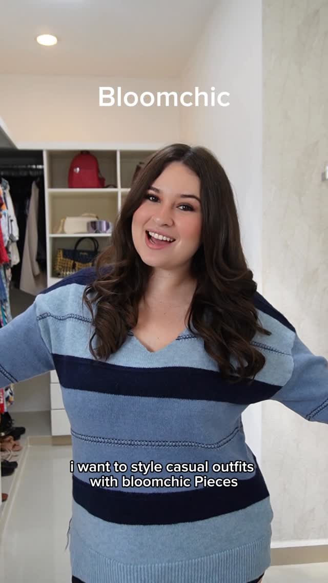 Instagram post by @michellecacheux for BloomChic. Caption reads: @bloomchic 

#BloomChic #BloomChicDress #Curvy....