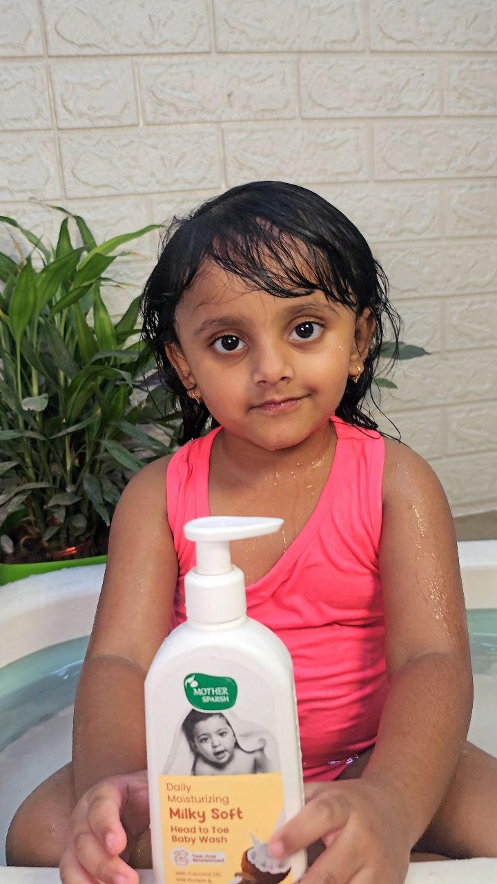 Instagram post by @little_baby_nishwa for Mother Sparsh. Caption reads: [...] the wisdom of generations....