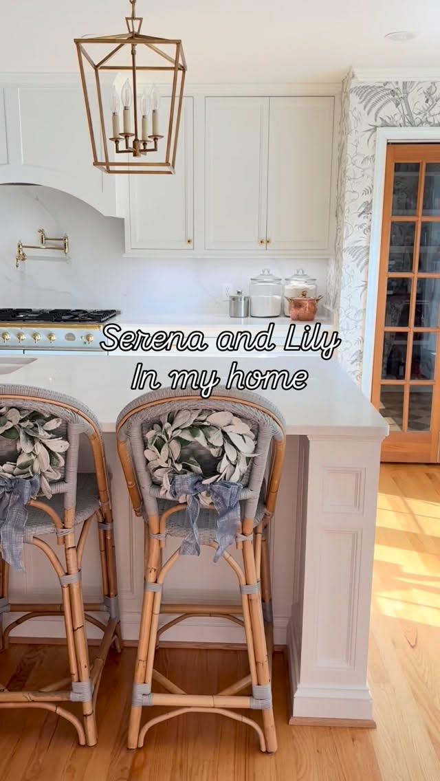 Instagram post by @holymackerelhouse for Serena & Lily. Caption reads: If you’ve had your eye on something from S&L, now....