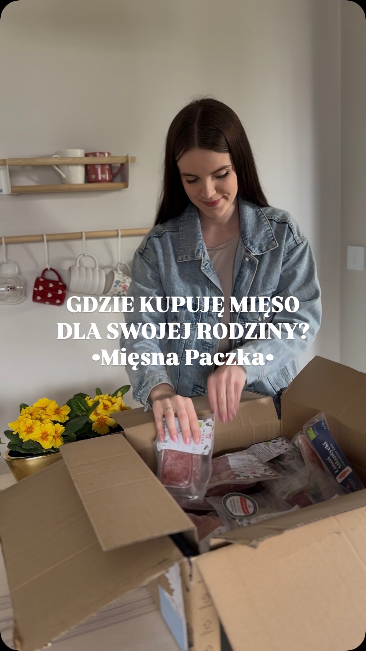Instagram post by @zuza.zdybelslowicka for Mięsna Paczka. Caption reads: #MateriałSponsorowany 

Nie zliczę ile razy....