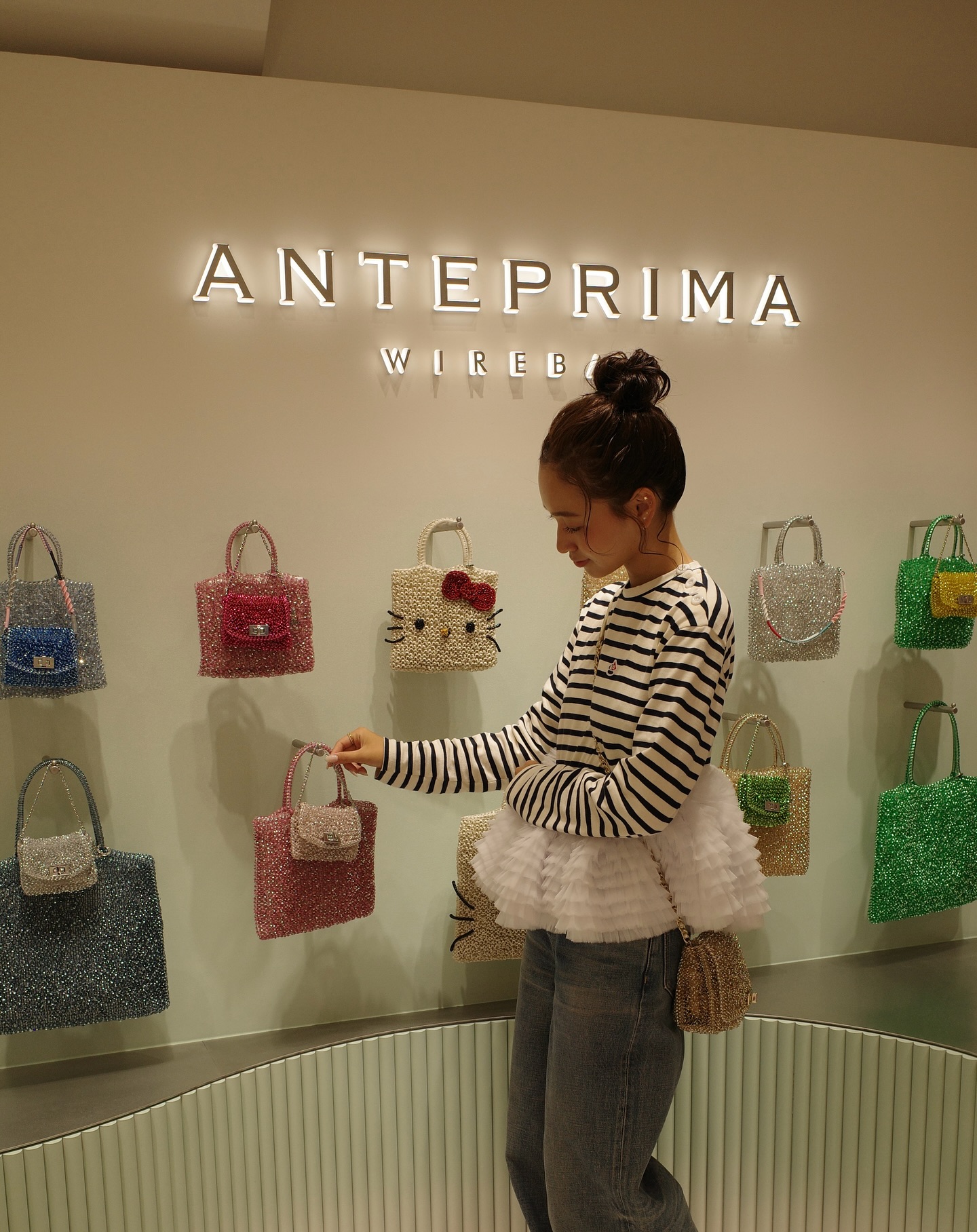 Instagram post by @33___chan for Anteprima. Caption reads: @anteprima_japan grand....