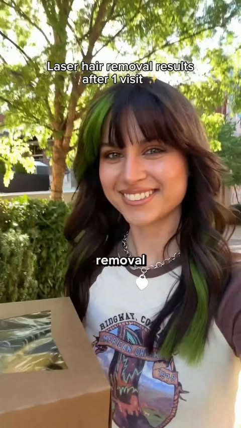 Instagram post by @magnoliamegan for Milan Laser Hair Removal. Caption reads: Absolutely feeling my best for summer thanks to my....