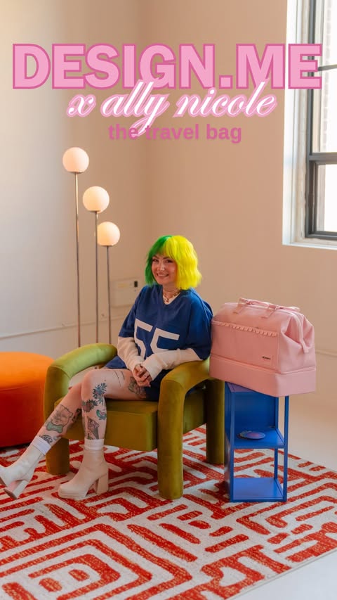 Instagram post by @lalalindzie for DESIGNME Hair. Caption reads: 🍒 @designmehair x @heartandsoulbyallynicole....