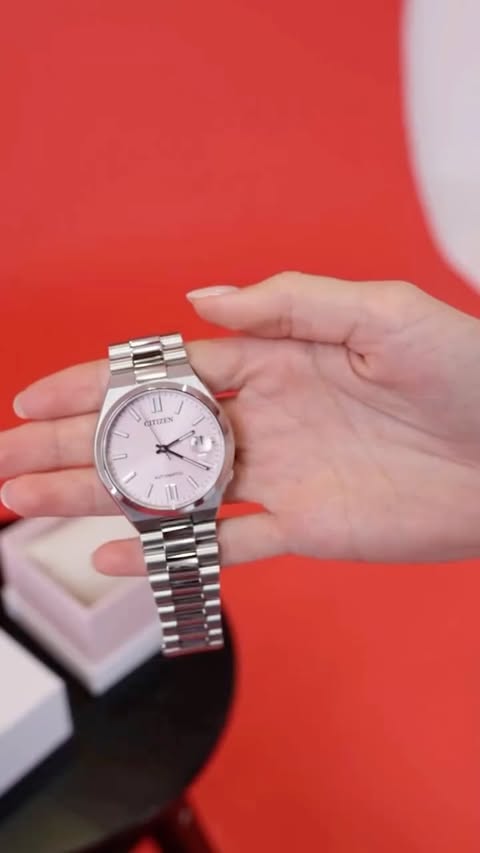Instagram post by an influencer for Citizen Watches India. Caption reads: A perfect blend of style and technology, this....