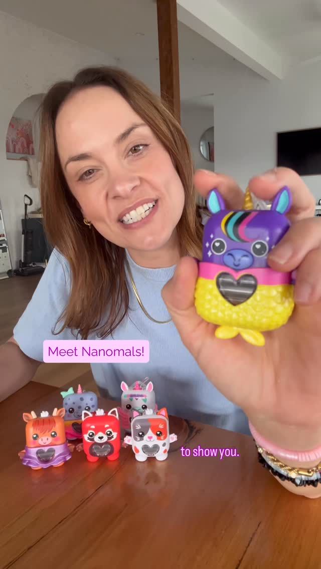Instagram post by @_laurabentley_ for The Connect Agency. Caption reads: Nanomals aren’t just cute, they’re interactive....