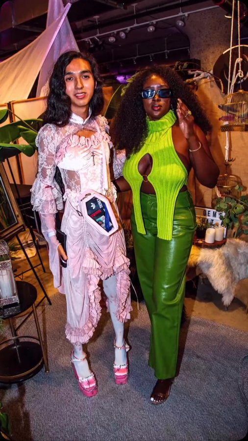 Instagram post by @thearchshow for Black Radiance Beauty. Caption reads: Until next season!  Thank you to all the beautiful....