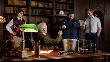 Instagram post by @shanemgillis for Bud Light. Caption reads: The Dean’s Office @budlight.