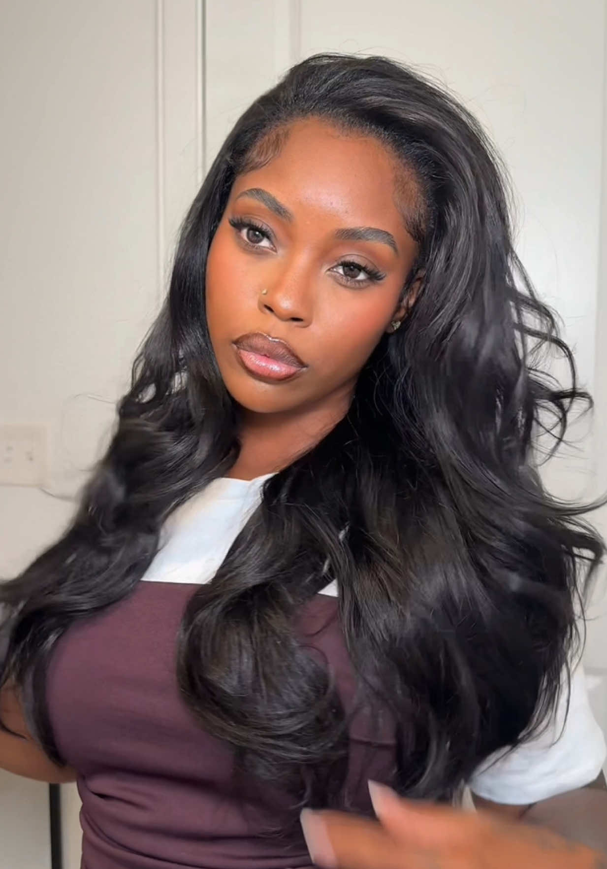 TikTok post by @jaelyndae for Recoolhair. Caption reads: Literally😍 @Recoolhair  #recoolhair #recoolhdlace....