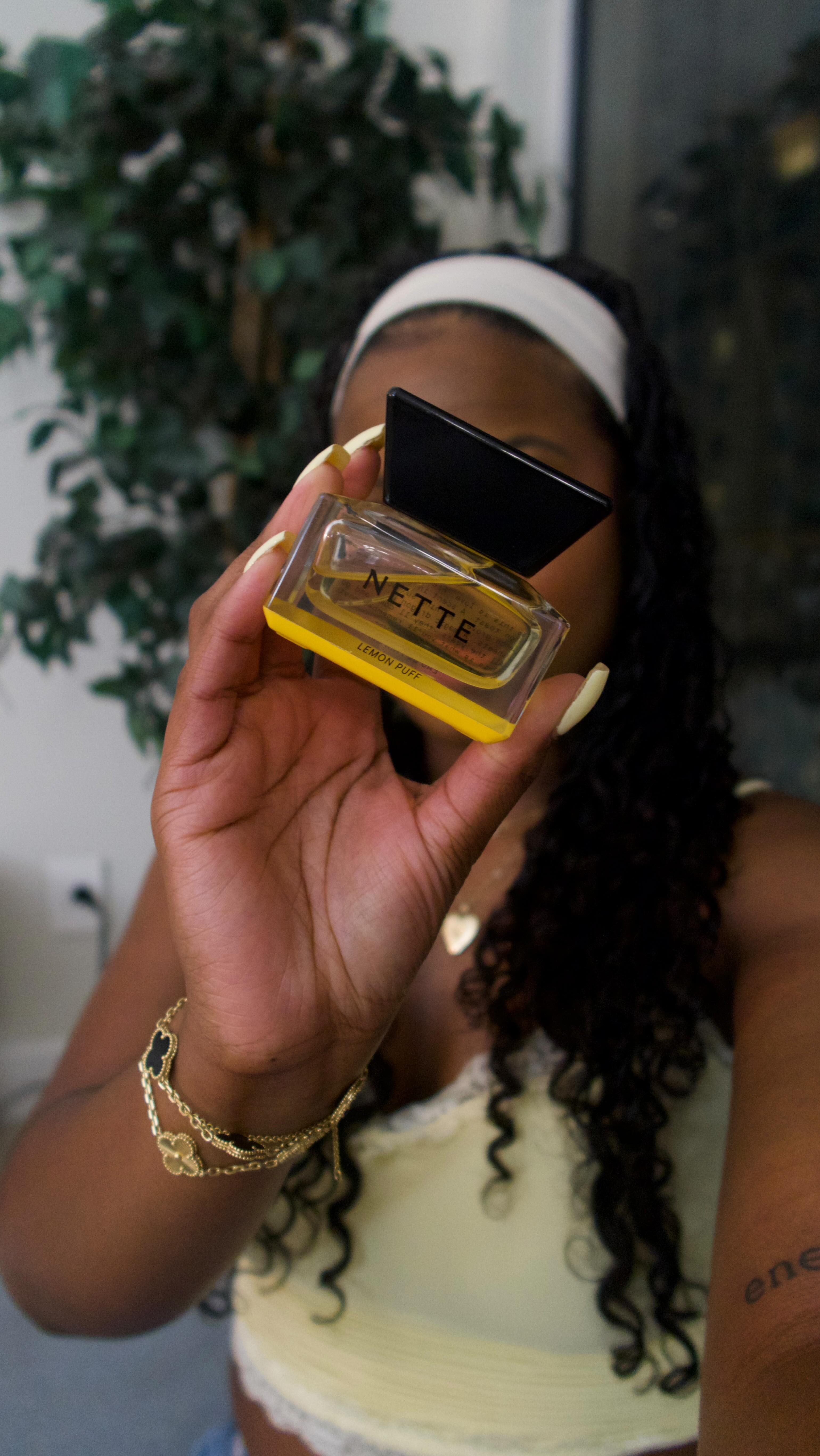 Instagram post by @jadealycebod for Nette. Caption reads: @nette.nyc Lemon Puff is a spritz of sweet [...].