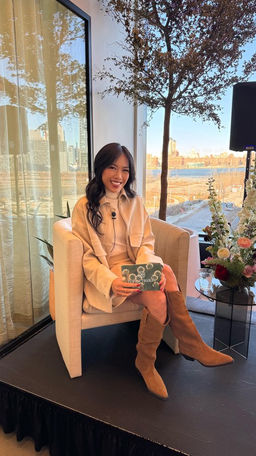 Instagram post by @saratan for Ethique. Caption reads: [...] women CEOs of @amika, @evahairnyc, and....