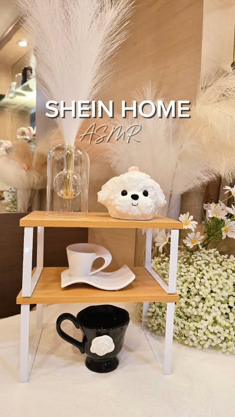 Instagram post by @mamasinfinitylove for Food & Travel Directory. Caption reads: #ad SHEIN Home ASMR⁣ Style Your Space ❤️ ⁣ ⁣....